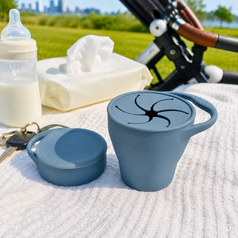 Caddify™ Nibble Silicone Snack Cup